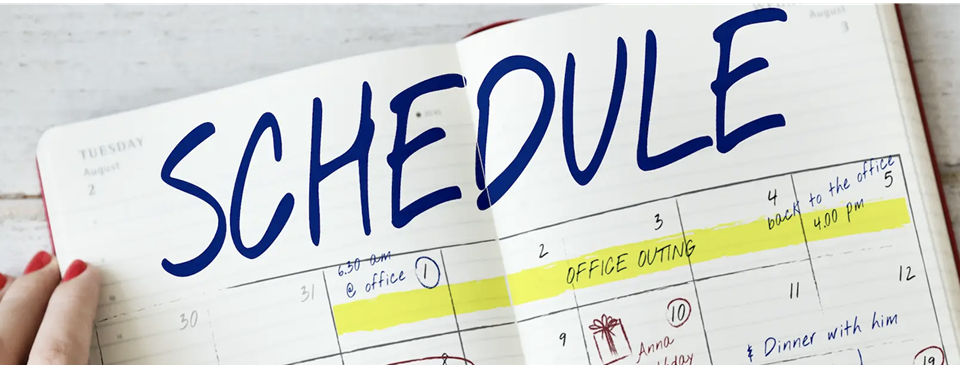 2023 Fall Schedules Released